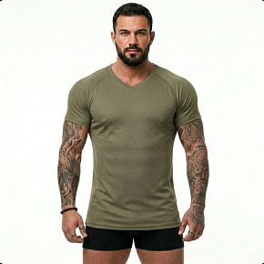 GOLF NANO tricou mânecă scurtă V .bărbați